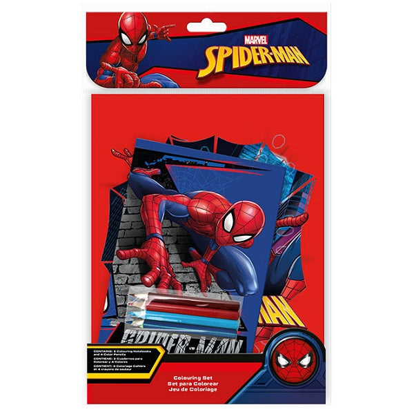 Spiderman Комплект За Оцветяване Kids Licensing