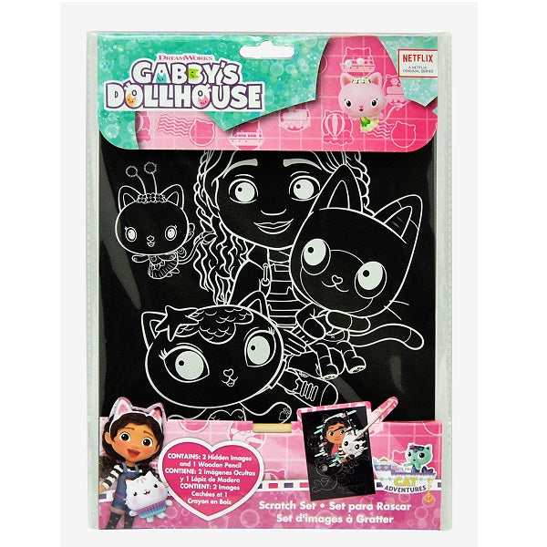Gabby`s Dollhouse Комплект Скречбук Kids Licensing