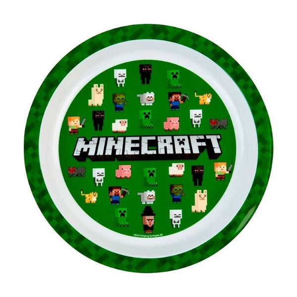 Minecraft Пластмасова Чиния Kids Licensing