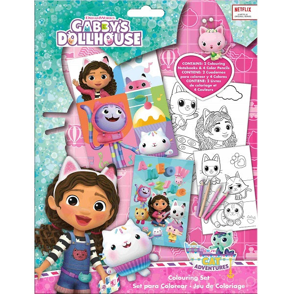 Gabby`s Комплект За Оцветяване Със Стикери Kids Licensing
