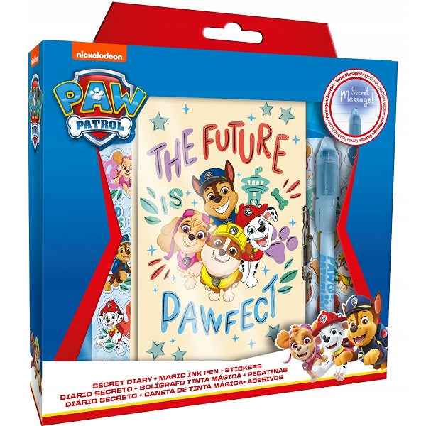 Paw Patrol Napló Varázstollal és Matricákkal Kids Licensing