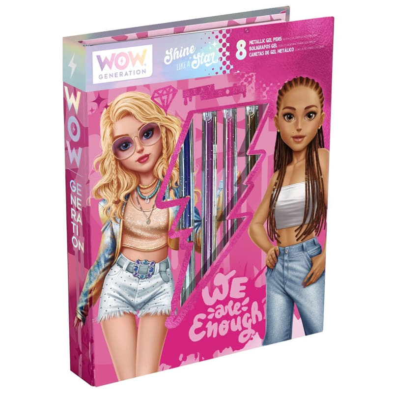 Wow Gener. Книга За Оцветяване+гел Химикали 8бр Kids Licensing