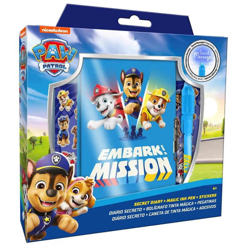 Paw Patrol К Кт Таен Дневник+магически Химика Kids Licensing