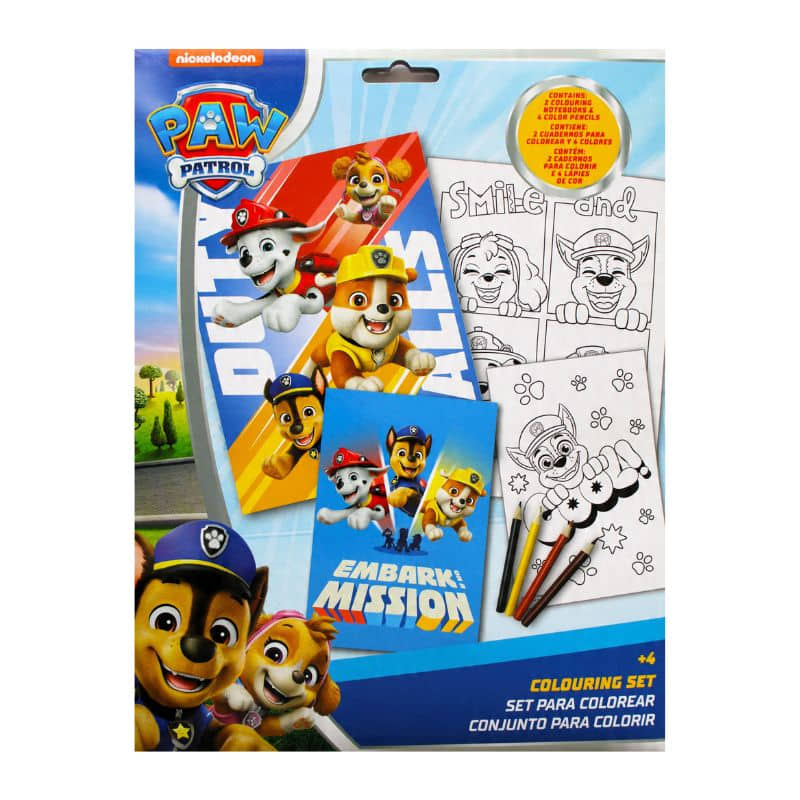 Paw Patrol Комплект За Оцветяване Kids Licensing