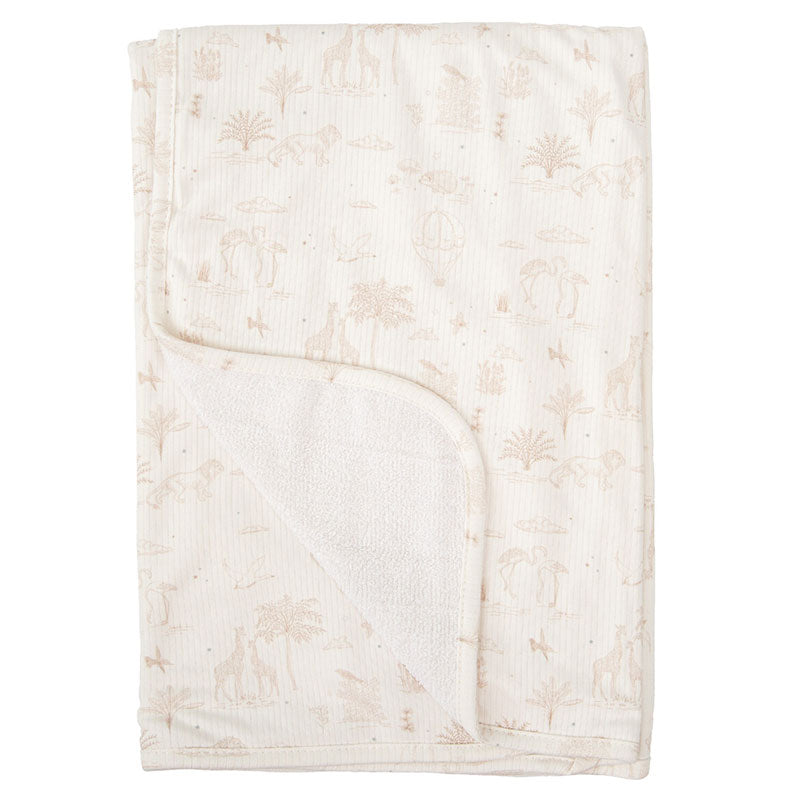 Бебешко Одеяло Noe 75x75 White Linen Bimbidreams