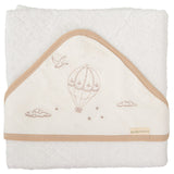Хавлия С Качулка Noe 100x100 White Linen Bimbidreams