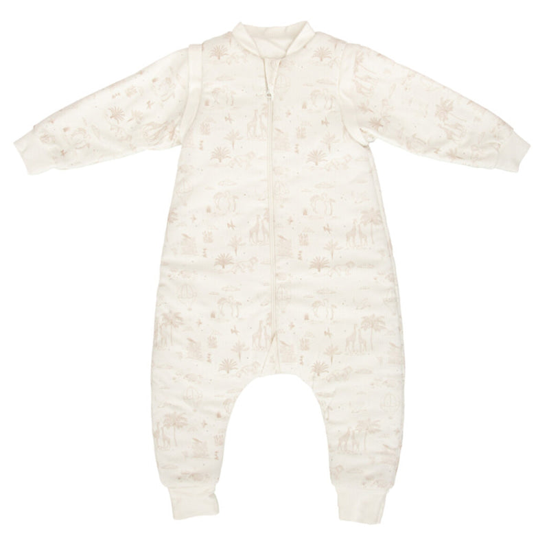 Hálózsák lábakkal 75 cm. Noe White Linen Bimbidreams