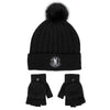 Комплект Шaпка И Ръкавици Black Cerda