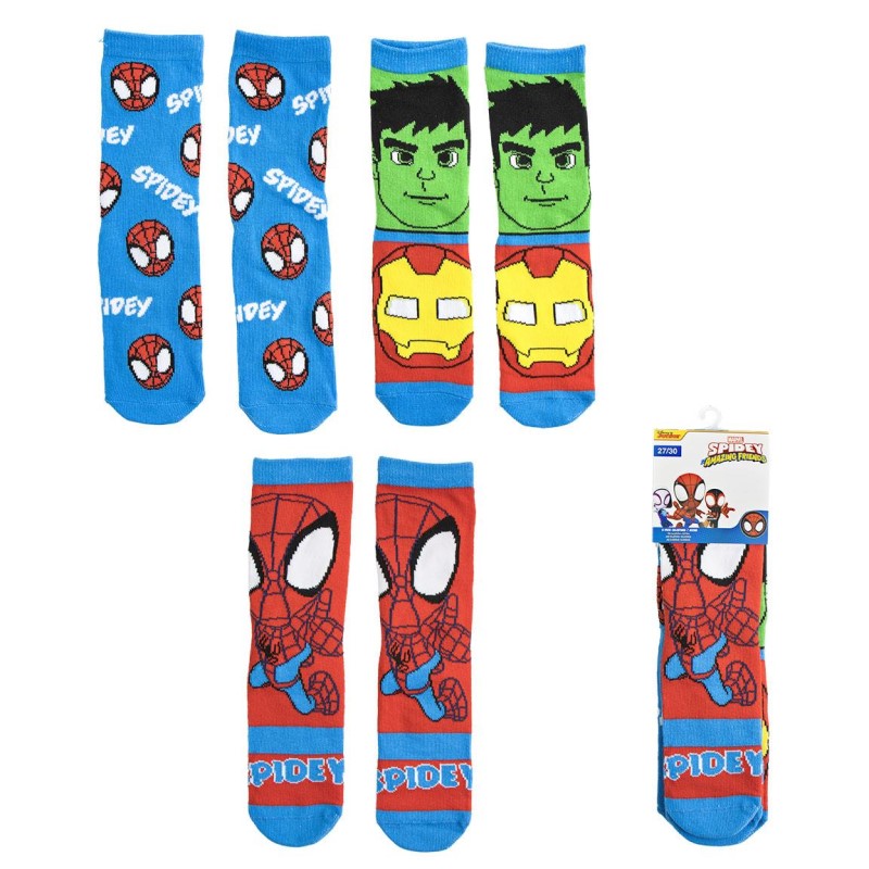 Пакет От 3 Бр.чорапи Spidey 27 30 Cerda