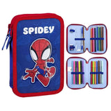 Несесер 2 Ципа Пълен Spiderman Cerda