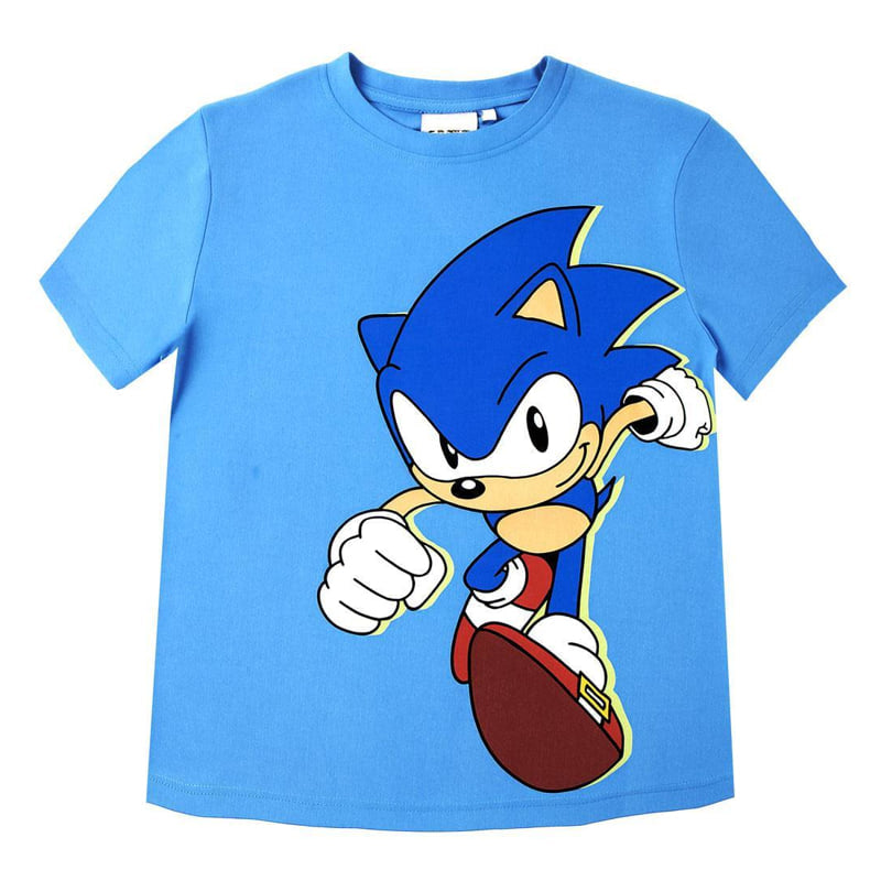 Тениска К.ръкав Sonic Blue 10г. Cerda