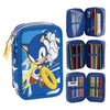 Несесер 3 Ципа Пълен Sonic Cerda