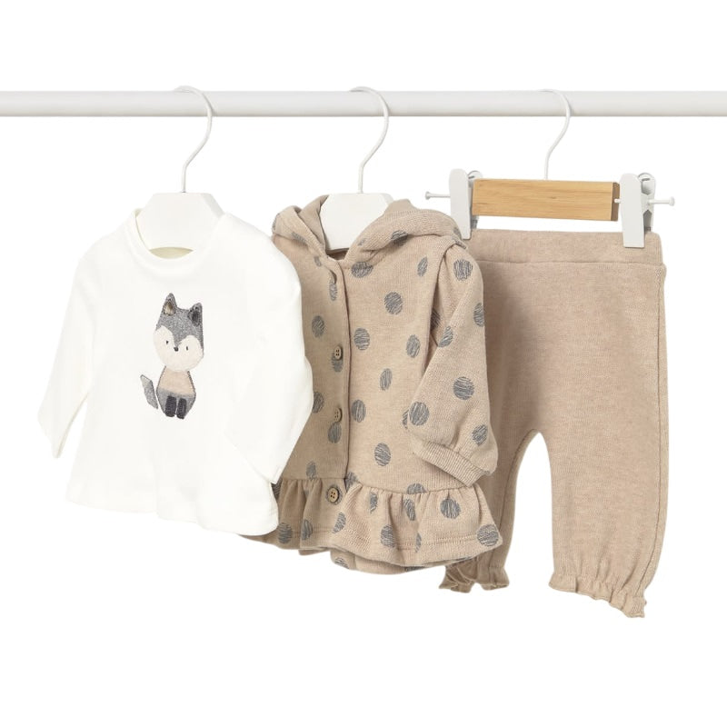 Mayoral Bézs Sportos Kötött Szett 3 részes 1-2 év