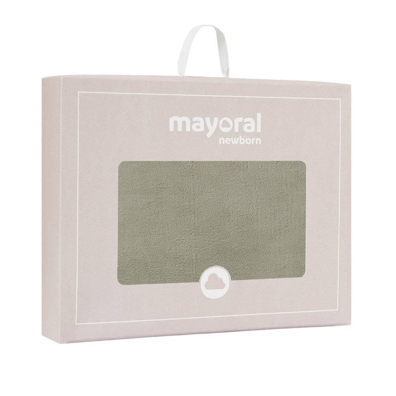 Одеяло С Косъм Пом Зелен Mayoral
