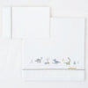 K KT Ágynemű 3db Trex Bölcsőhöz 50x80 White Green Bimbidreams