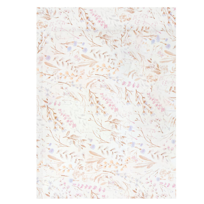 Gumírozott lepedő Triko Niza 60x120 White Purple Bimbidreams