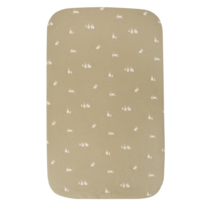 Lepedő 60x120 Bunny Green Moss Bimbidreams