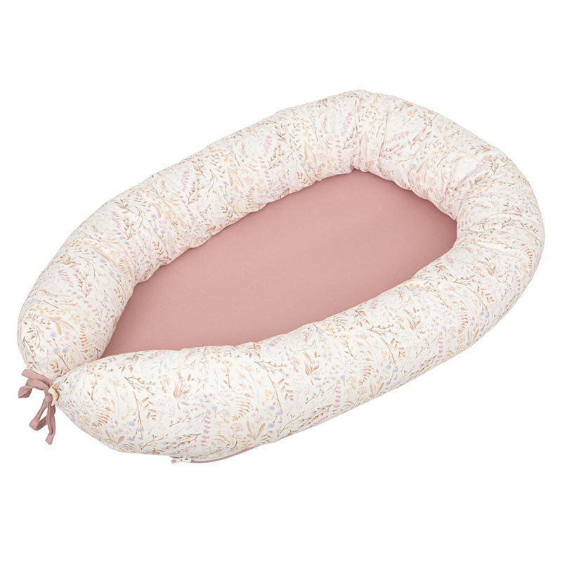 Niza babafészek 60x85 White Purple Bimbidreams
