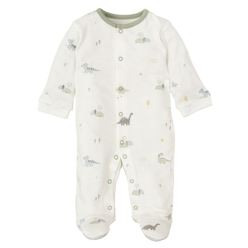 Kezeslábas 0-1m Trex White Green Bimbidreams
