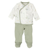 Жилетка И Ританки 0 3м. Trex White Green Bimbidreams