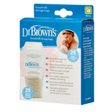 S4005 Dr. Brown’s Anyatejtároló Zsák 180 ml, 25 db