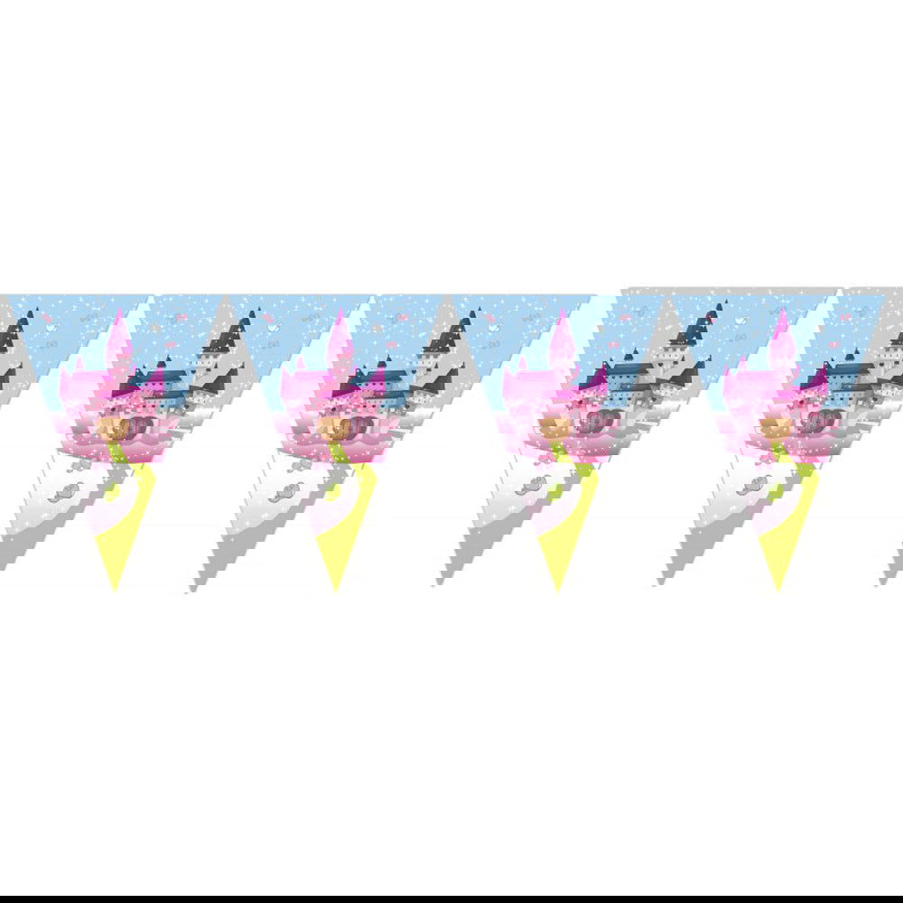 85830 Флагче Триъгълно 9Бр Еднорог --- BebeMama