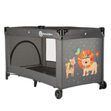 Pătuț de drum Lion Grey