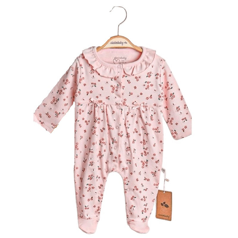 U4901 Virágos Overál Rózsaszín 3 H Ciccim Baby