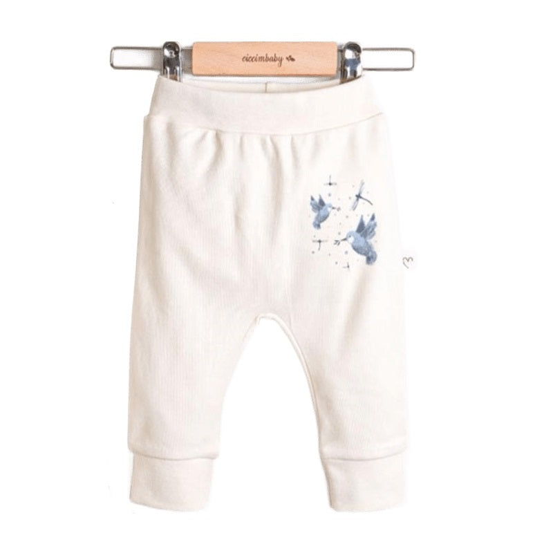 U4934 Ekru madaras nadrág 3 M Ciccim Baby