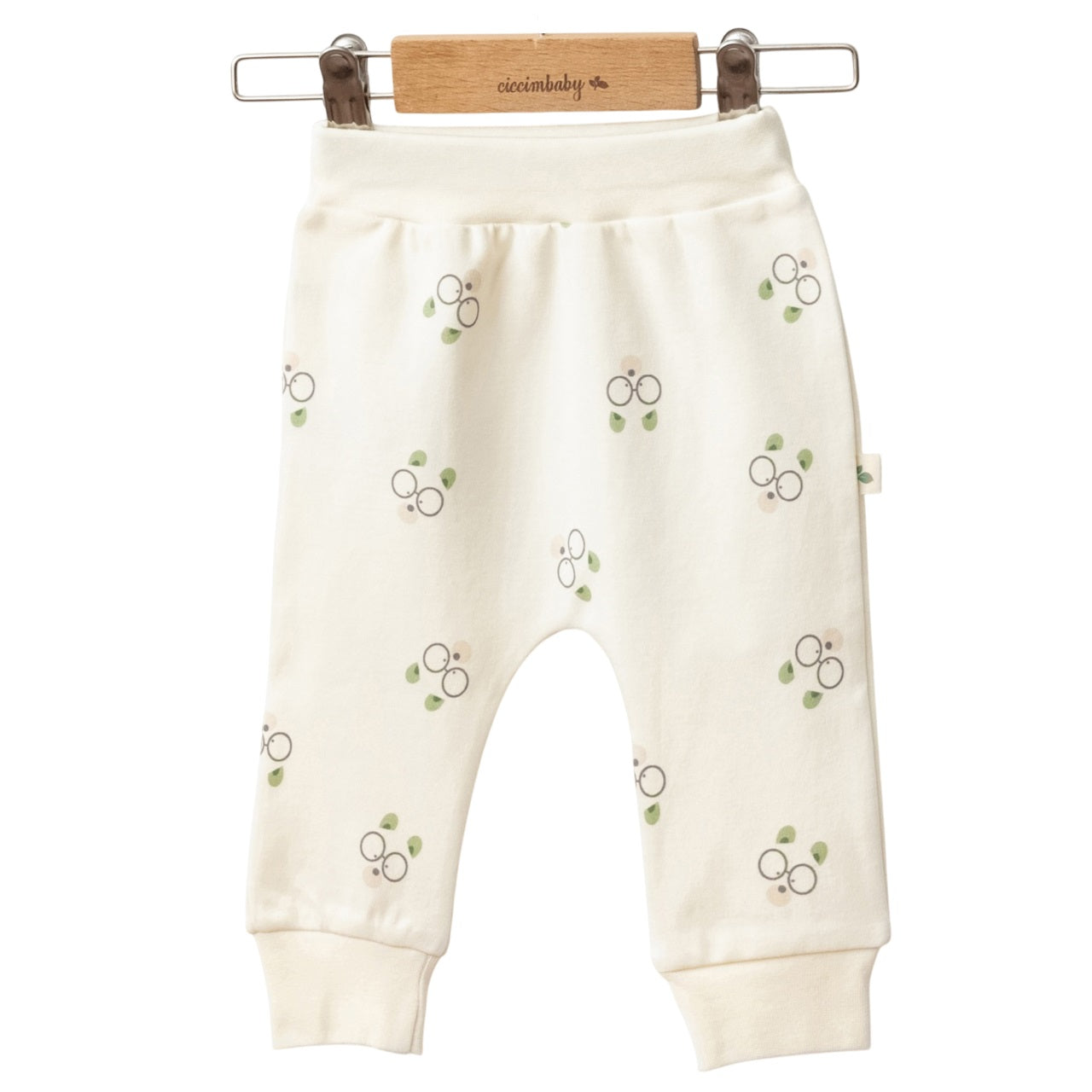 U5052 Bear Hugs Панталонки Зелен 3м Ciccim Baby