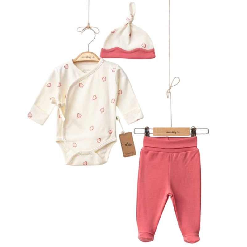U5090 My Strawberry ÉN Szett 3rész 1hó Ciccim Baby