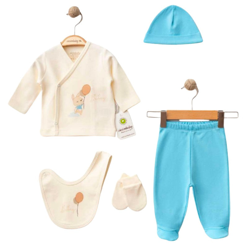 U5164 Bunny К Кт 5ч Тюркоаз 0м Ciccim Baby
