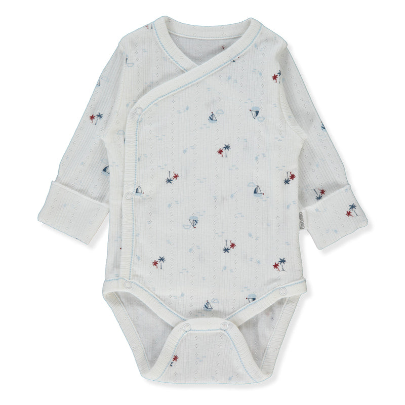 T4148 Боди Д.р. Palm In The Sea 0 1m 56cm Blue Bebetto