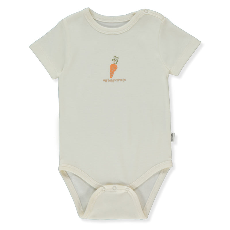 T4175 Боди К.р. Baby Carrot 18 24m 92cm Ecru Bebetto