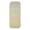 C1217 Кърпи 6 Бр. Bloom 20x20cm Yellow Bebetto