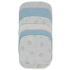 C1190 Кърпи Муселин 6бр. Pillowy 20x20cm Blue Bebetto