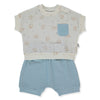 F1464 К Кт 2ч. Муселин Pillowy 18 24m 92cm Blue Bebetto