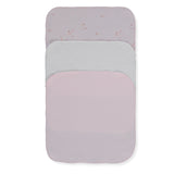 C1212 Кърпи 3 Бр. Flower Garden 20x20cm Pink Bebetto