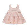 K5353 Рокля Loved 9 12m 80cm Salmon Bebetto