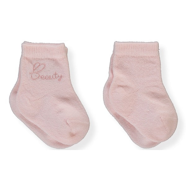 S743 Чорапи 2ч. 0 6m Pink Bebetto