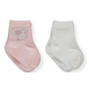 S743 Чорапи 2ч. 24 36m Ecru Pink Bebetto