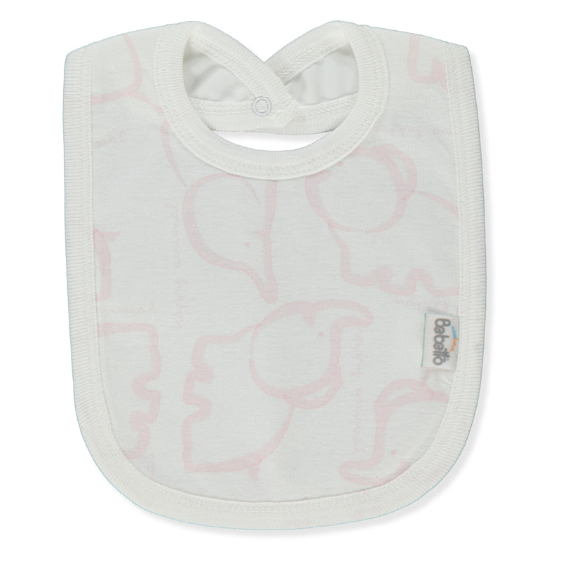 C1195 Лигавник Happy Animal 3+m Pink Bebetto