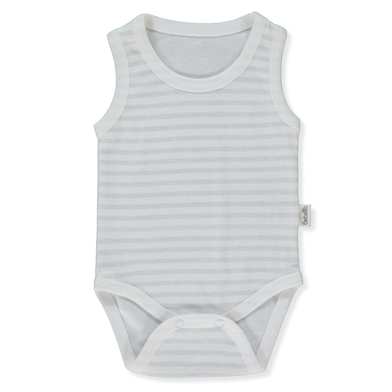 T4183 Боди Потник Happy Animal 9 12m 80cm Grey Bebetto
