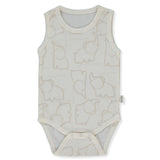 T4184 Боди Потник Happy Animal 18 24m 92cm Beige Bebetto