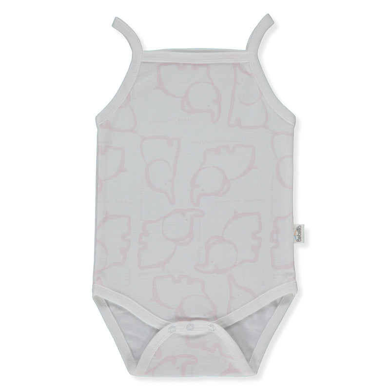T4190 Боди Потник Happy Animal 24 36m 98cm Pink Bebetto