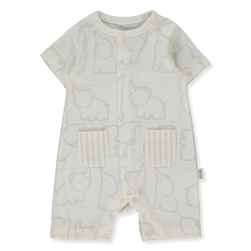 K5222 Гащеризон Happy Animal 6 9m 74cm Beige Bebetto