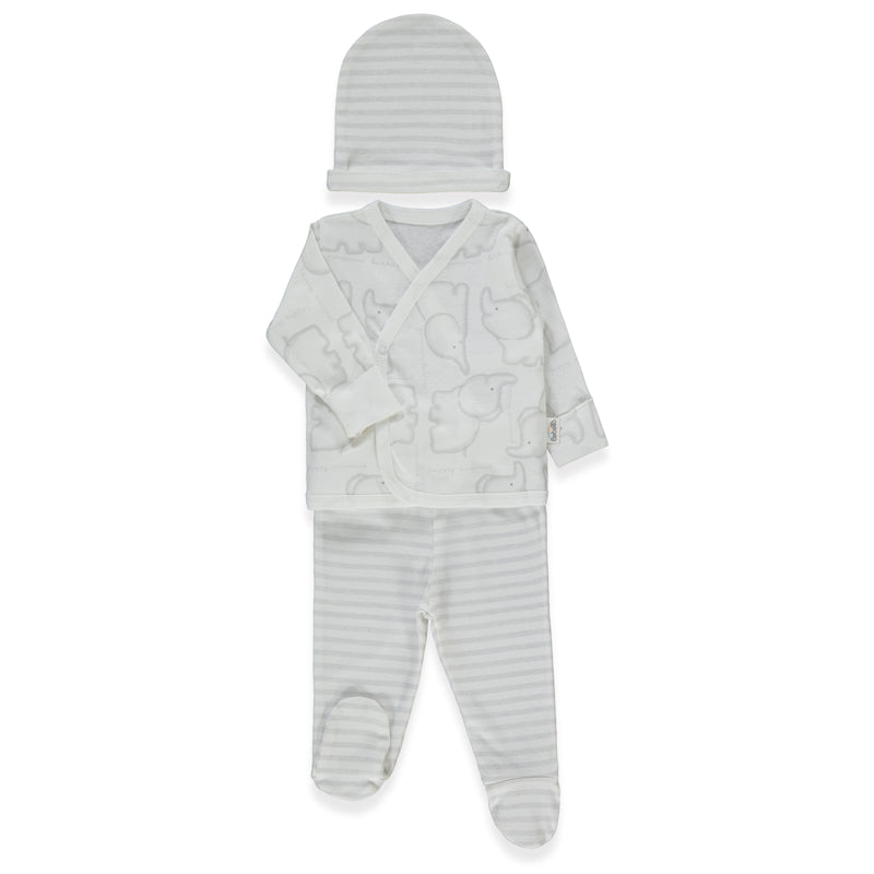 Z1133 К Кт 3ч. Happy Animal 1 3m 62cm Grey Bebetto