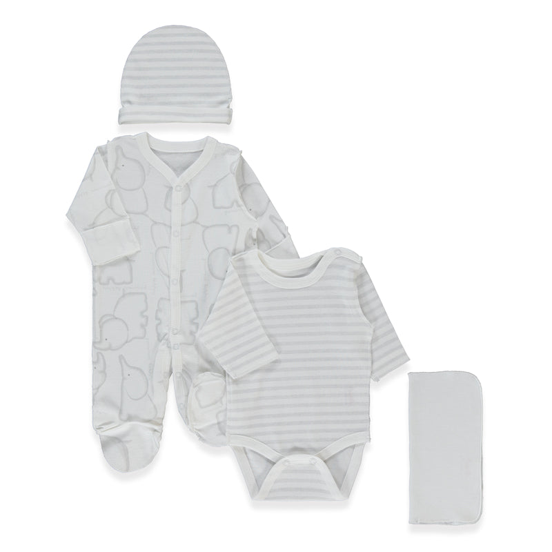 Z1135 К Кт 4ч. Happy Animal Premature Grey Mel Bebetto
