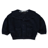K5423 Яке Festive 24 36m 98cm Navy Blue Bebetto