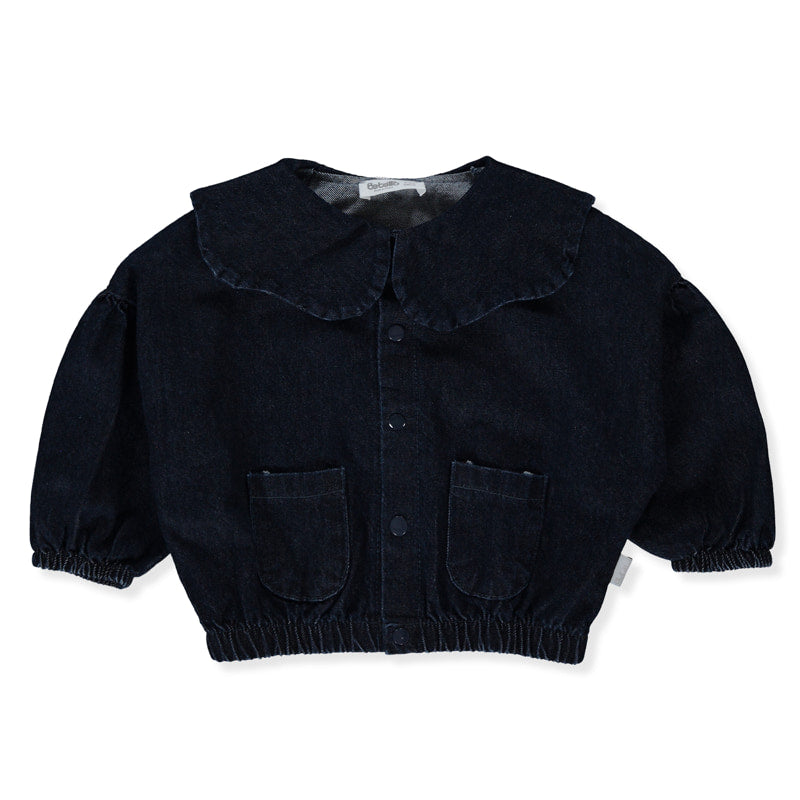 K5423 Яке Festive 24 36m 98cm Navy Blue Bebetto
